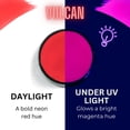 thumbnail image 2 of Pintura UV activada con agua Mehron Paradise FX Neon Vulcan 40 ml, 2 of 6