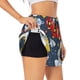 thumbnail image 1 of Balery Astronaut And Space Pantalones cortos deportivos para mujer con forro y dos bolsillos, elásticos, para entrenamiento, gimnasio, yoga-Small, 1 of 7