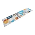thumbnail image 2 of Unique Loom Outdoor Modern Collection Area Rug - Shapes (2' x 5' 1" Runner Multi/Brown), 2 of 7