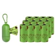 thumbnail image 2 of greenhouseuuk Bolsas de basura para perros con dispensador Bolsas para desechos de mascotas a prueba de fugas para 12 rollos, 2 of 2