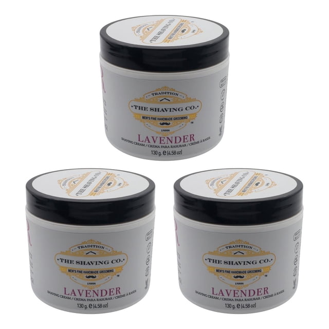 The Shaving Co Kit X 3 Crema Para Afeitar amarillo 1