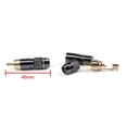 thumbnail image 3 of 12 Pcs Copper RCA Plug Gold Plated Audio Video Adapter Connectors Soldering, 3 of 3