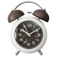 thumbnail image 3 of Reloj Despertador Con Doble Campana Nocturna para Estudiantes Que Estudian () Azul, 3 of 8