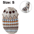 thumbnail image 2 of Suéter de ropa para gatos para gatitos y cachorros, ropa de punto de invierno para gatos, suave y de gran elasticidad para mascotas Adepaton Ropa para Gato, 2 of 5