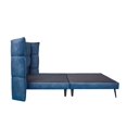 thumbnail image 3 of Cama Matrimonial Dhalia Azul Kessa Muebles, 3 of 5