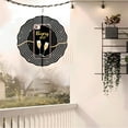 thumbnail image 6 of Metal Hanging Wind Spinners with Elegant Gold and White Concentric Wave Patterns - Perfect Wind Chimes for Yard and Garden Decor, 6 of 6