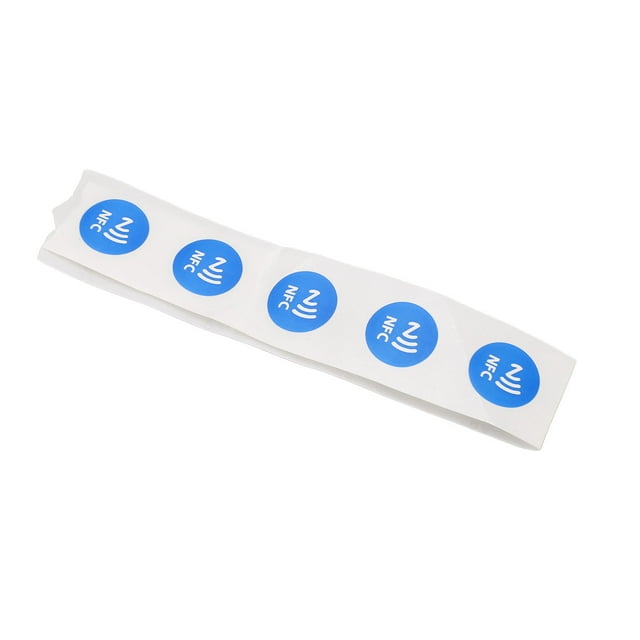30 Pcs Étiquettes NFC, Puce NTAG215 Étanches Autocollants NFC, Cartes de Pièces NFC Programmables Compatibles avec TagMo et Téléphones, Modifiées Ou Lis Uniquement