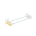thumbnail image 1 of Toystoory Toallero montado en la pared, soporte de almacenamiento para cocina y baño, barra sin perforaciones, organizador de inodoro para baño Juegos de accesorios de baño Amarillo, 1 of 6