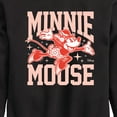 thumbnail image 3 of Disney - Minnie Arms Up - Toddler & Youth Crewneck Fleece Sweatshirt, 3 of 5