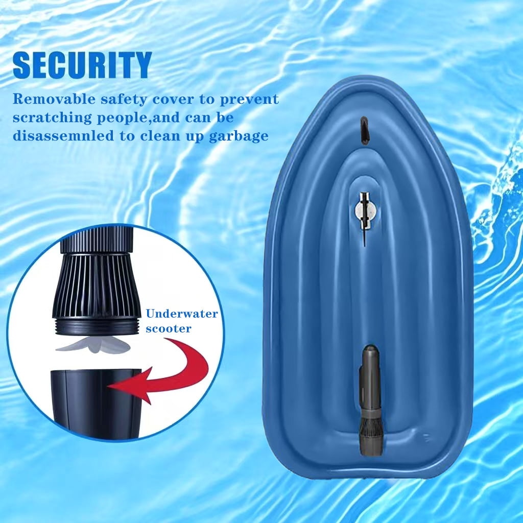Camolech W5 Electric Inflatable Boat, PVC Motor Boat, Pool Float, Inflatable Jet Ski, Pool Toys, Marine Motor Boat