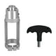 thumbnail image 2 of Adaptador de broca para taladro de agujero cuadrado Accesorio de aleación de aluminio Herramienta de carpintería Accesorios profesionales resistentes, 2 of 9