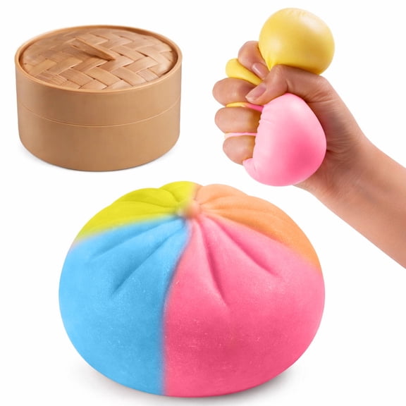 Easter Basket Stuffers Gradient Giant Crystal Dumpling,Highlights Jumbo Dumpling,Mystery Dumplings, Easter Birthday Gifts G