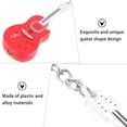 thumbnail image 6 of 2pcs Creative Guitar Key Rings Glowing Keychain Pendants Small Sound Guitar Keychain Pendant, 6 of 8