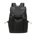 thumbnail image 1 of Mochila para laptop Bolsa de trabajo liviana a gran capacidad para negocios de hombres y mujeres Negro, 1 of 8