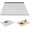 23.6"L x 19.6"W, variant on Stainless Steel Board with Lip - 24" x 20" Metal Chopping Board for Kitchen Countertop, Non-Slip Steel Pastry Board for Meat, Vegetables, Dough & Baking, Easy to Clean