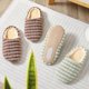 thumbnail image 3 of Pantuflas japonesas para mujer, primavera, otoño e invierno, para parejas, con suela suave y silenciosa, para el hogar, para hombre y mujer, de madera, 3 of 5