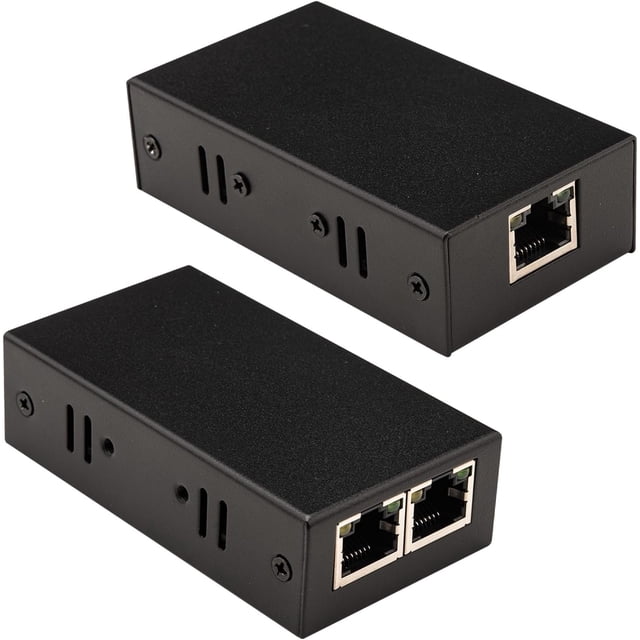 KSRplayer Extensor Ethernet POE de 2 Puertos, 10/100Mbps POE Switch con Extensor de Señal, Nuevo