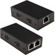 thumbnail image 1 of KSRplayer Extensor Ethernet POE de 2 Puertos, 10/100Mbps POE Switch con Extensor de Señal, Nuevo, 1 of 9