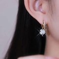 thumbnail image 2 of Purple Crystal Pearl Ear Studs, Allergen-free & Stylish For Various Occasions----White--Product code 71679 White, 2 of 5