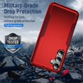 thumbnail image 7 of For Samsung Galaxy A35 / A55 Case Shockproof Rugged Full Body Protection Heavy Duty Dust/Drop Proof Cover Case​,Red,For Galaxy A35/A55 (5G), 7 of 7