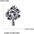 thumbnail image 6 of Rhinestone Tree Of Life Brooch Pins For Women Men Fashion Vintage Colorful Crystal Lapel Pin Corsage For Hat Banquet Suit Dress Accessories Elegant Wedding Festival Party Statement Jewelry Gifts, 6 of 12