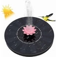 thumbnail image 1 of WJTG Solar Fountain, Upgraded with , Solar Powered Fountain Water Pump, Free Standing Floating SolarJ_Perfect Gift, 1 of 5