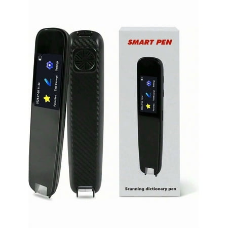 Scan Translation Pen, 1.97 Inch Screen Translator Pen Scanner With 112 Languages Voice Translation, Offline OCR Digital Translation Pen For Student Dyslexia Adult Business Learning Travel,9596447