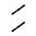 thumbnail image 2 of Wosthever Cinturón de béisbol Universal Mujeres Hombres Ajustable Golf Correr Cintura Correa Ropa Accesorio Pantalones deportivos Correas Negro Negro 2Conjunto, 2 of 6
