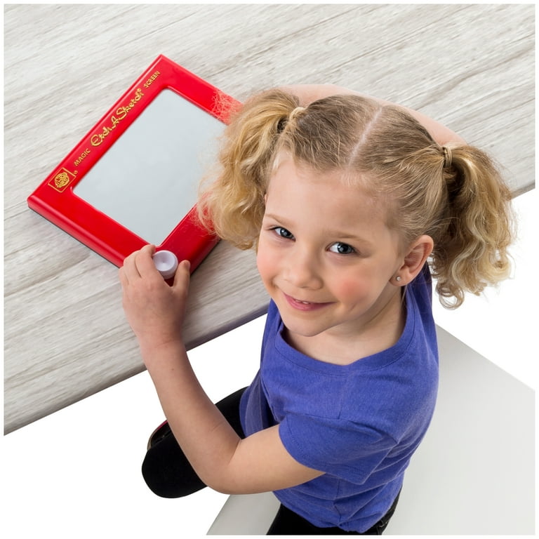 Etch A Sketch, Original Magic Screen, 86% Recycled Plastic,  Sustainably-minded Classic Kids Creativity Toys for Boys & Girls Ages 3+
