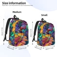 thumbnail image 3 of Yiaed Psychedelic Sunflowers Print Backpack, Premium Laptop Backpack, Travel Backpack for Women, Lightweight Backpacks, Comfortable Back Pack-Small, 3 of 7