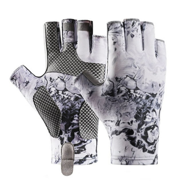 Gants de Pêche Sans Doigts pour Hommes/femmes pour Kayak Randonnée Pagaie Conduite