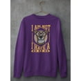 thumbnail image 3 of I Am Not Single I Have A Dog. Sweatshirt Men -Image by Shutterstock, Male Large, 3 of 4
