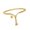 B, variant on Initial Men & Women Beaded Bracelet 14K Gold Plated Everyday Wear 7 and a Half Inch With Gift Box