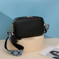 thumbnail image 4 of Fashion Satchels Bag Solid Color Sling Shoulder Purse Square for Shopping Travel, 4 of 6