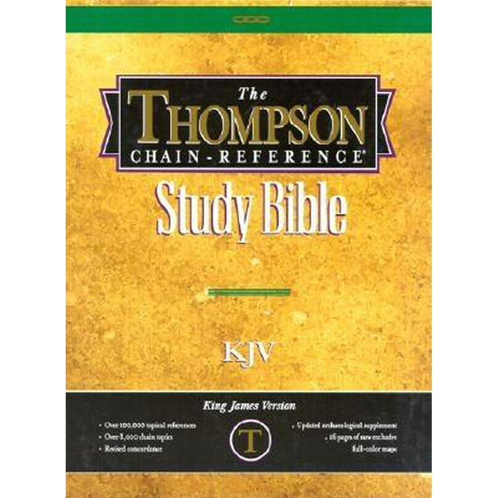 Thompson ChainReference Study BibleKJV