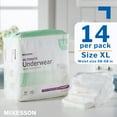 thumbnail image 3 of McKesson Ultimate Underwear, Incontinence, Maximum Absorbency, XL, 14 Ct, 3 of 11
