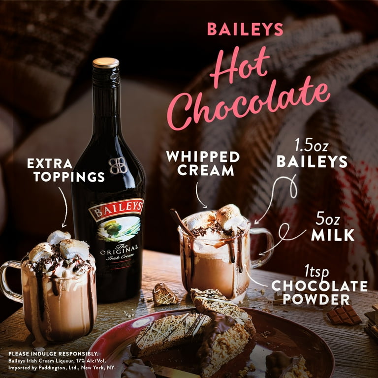 Baileys Original Irish Cream Liqueur, 1.75 L Bottle, 17% ABV