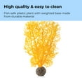 thumbnail image 5 of biOrb Aquarium Plant Sea Fan - Plastic, Small, Orange, 5 of 9