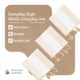 thumbnail image 5 of HEIRLOOM COMFORT Beige Decorative Dotted Kitchen Towels 16x26 Inch, 5 Pack, Soft, 100% Cotton, Absorbent & Fast-Drying Dish Towels with Tassels, Ideal for Cleaning, Drying Dishes, and Daily Use, 5 of 7