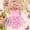 Pink1, variant on ZEHJUHAN Baby Girl's Birthday Sleeveless Printed Mesh Tutu Romper with Bow Headband, Letter & Ruffle Detail Pink,9-12M