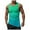 A19-Green, variant on Men’s Sleeveless Compression Shirts, Quick Dry Running Sports Workout Athletic Base Layer Tank Tops（Green,M)