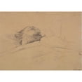 thumbnail image 2 of Jules Bastien-Lepage 14x11 Black Ornate Wood Framed Double Matted Museum Art Print Titled: Gambetta on Her Deathbed. (1883), 2 of 5