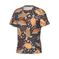 thumbnail image 3 of Rocae Turtles and Sea Plants for Men's Moisture-Wicking Crew Tee - T-Shirt for Sports, Outdoor Activities, and Casual Wear3X-Large, 3 of 9