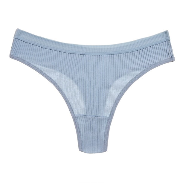 TrowBridge bragas de algodón para mujer, tangas transpirables, ropa interior Sexy a rayas, lencería suave y agradable para la piel, lencería deportiva acogedora