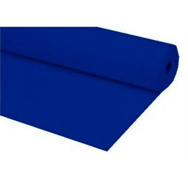 Royal Blue Disposable Plastic Table Cover Roll 40 x 100 ft Party