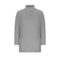 thumbnail image 5 of Womens Tops Fall Fashion Fuzzy Fleece Pullover Sweatshirt Fall Winter Clothes Soft Warm Long Hoodie With Pocket Blouses For Women, 5 of 7
