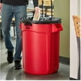 thumbnail image 3 of Rubbermaid Commercial Round Container 32 Gallon Red 263200RD, 3 of 3