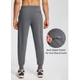thumbnail image 1 of BALEAF Men's Workout Pants Joggers Quick Dry Tapered Leg with Zipper Pocket Gray S, 1 of 6