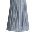 thumbnail image 4 of Benjara Liya 18 Inch Table Lamp, Cone Shade and Tapered Base, Textured Blue Finish, 4 of 5