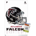 thumbnail image 1 of NFL Atlanta Falcons - Drip Helmet 20 Wall Poster, 22.375" x 34", 1 of 4